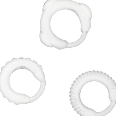 Kit di Anelli Fallici in Silicone per Erezioni Più Vigorose e Durature